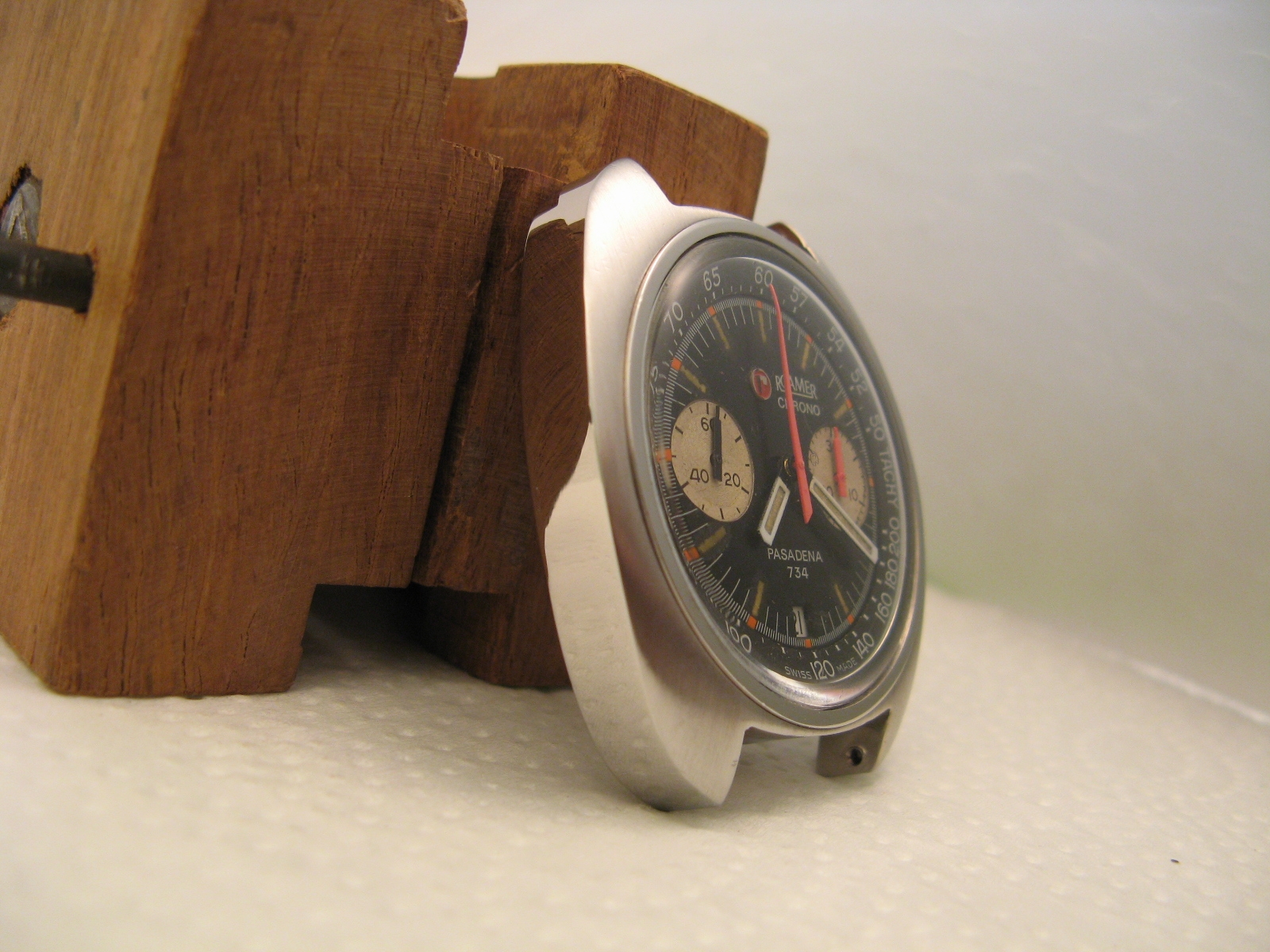 Flanke geschliffen und poliert